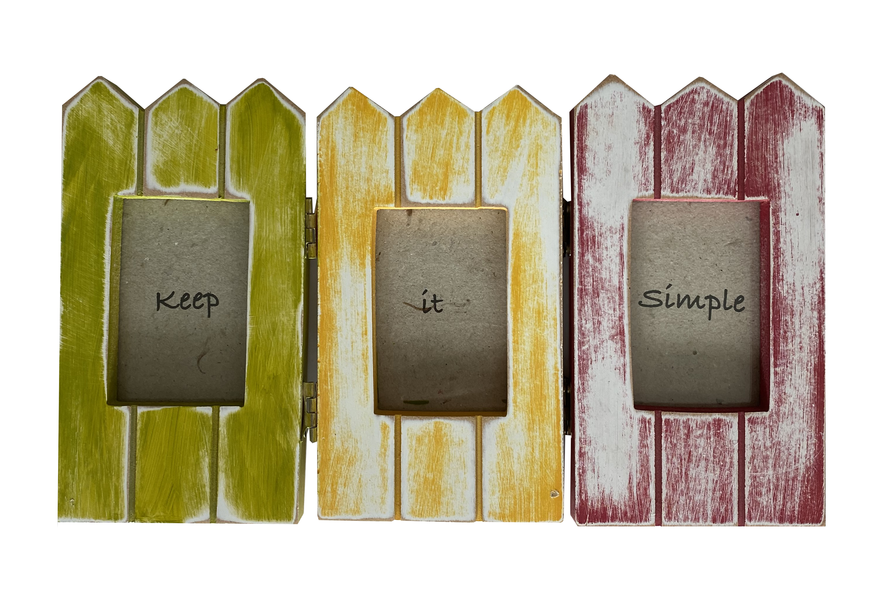 Picket Fence Picture Frame