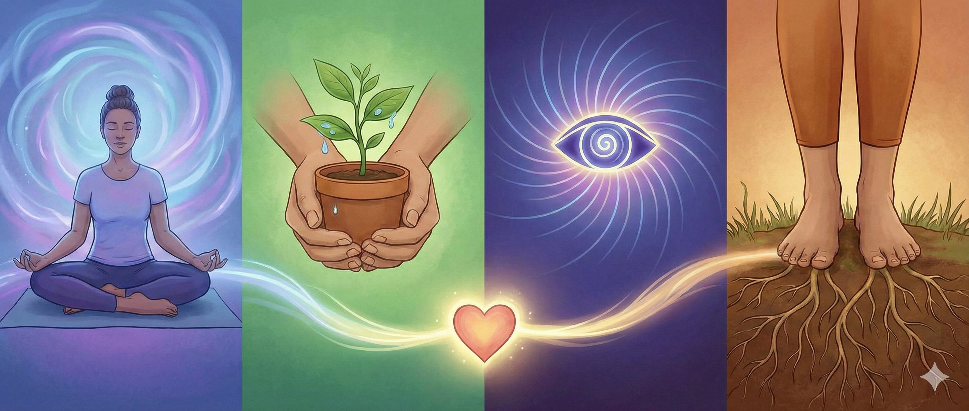 4-Part Journey: Meditation, Intuition & Grounding