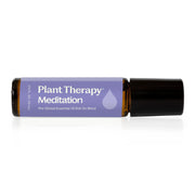 Plant Therapy Meditation essential oil roll-on blend on a white background - JOY - Journey Of You - Spiritual, Holistic, Empowering