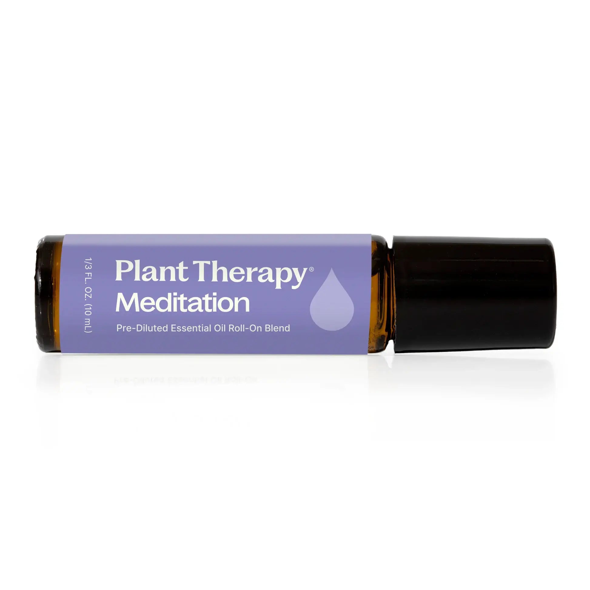 Plant Therapy Meditation essential oil roll-on blend on a white background - JOY - Journey Of You - Spiritual, Holistic, Empowering