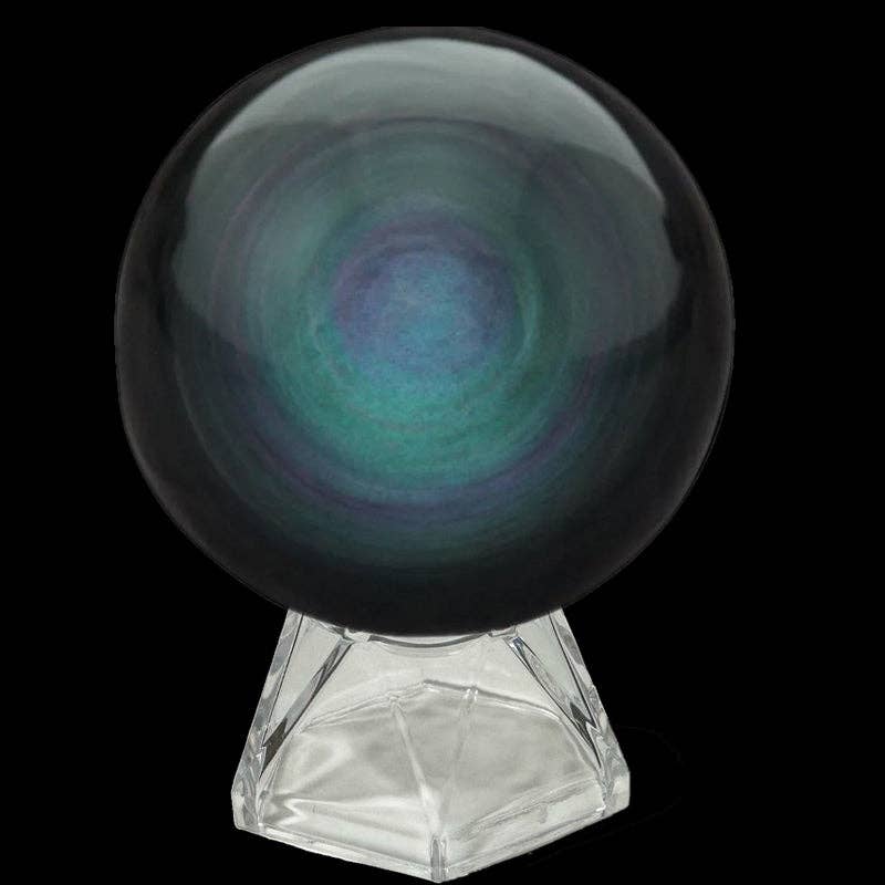 Celestial Eye Obsidian Sphere Mexico AA - 30-40mm