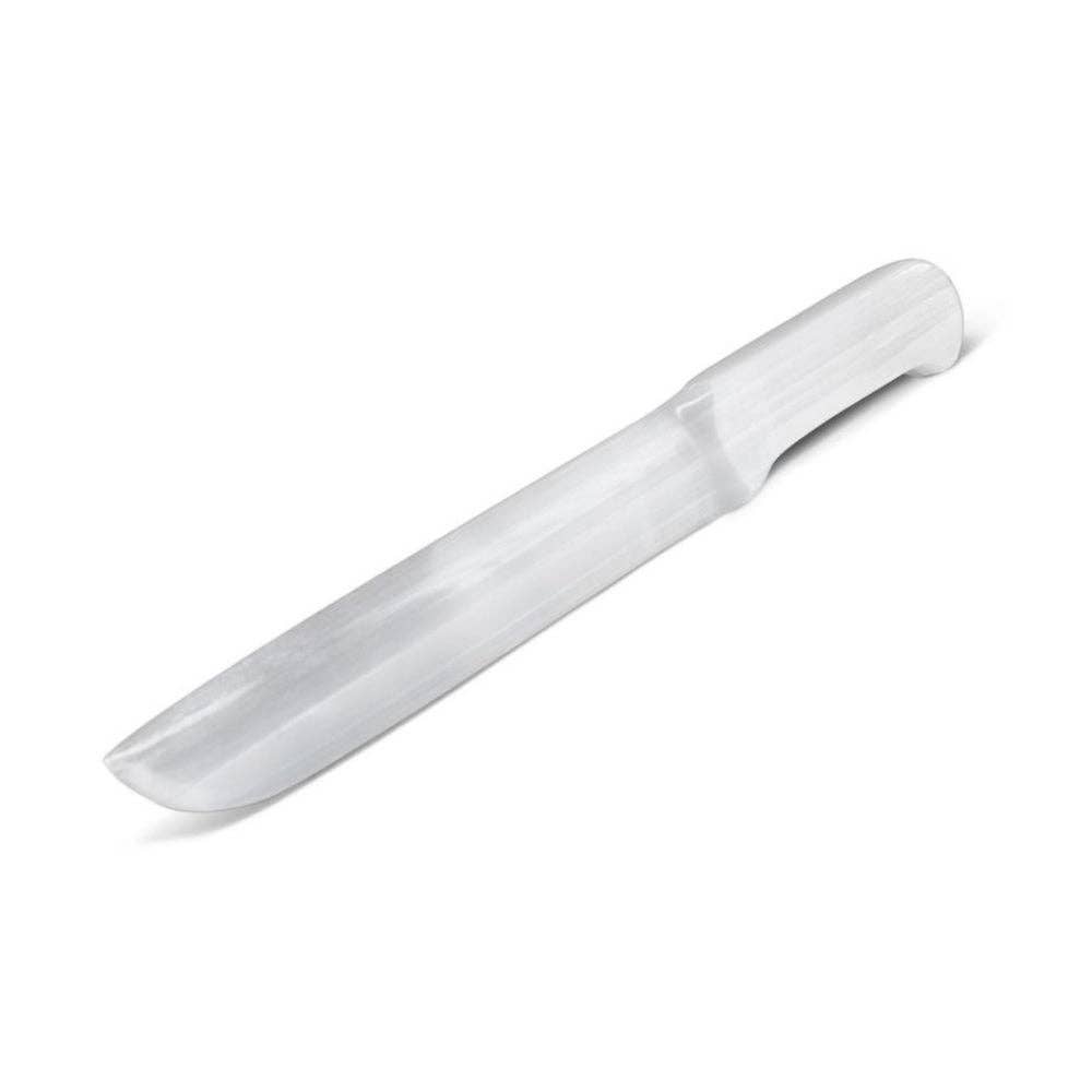 White spatula on a white background