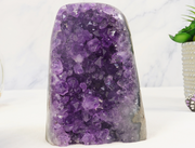 AMETHYST CLUSTER STAND UP DECORATOR - EXTRA QUALITY - unique and beautiful Amethyst Specimen is from Uruguay - powerful and protective crystal - for meditation - Joy - Journey of You