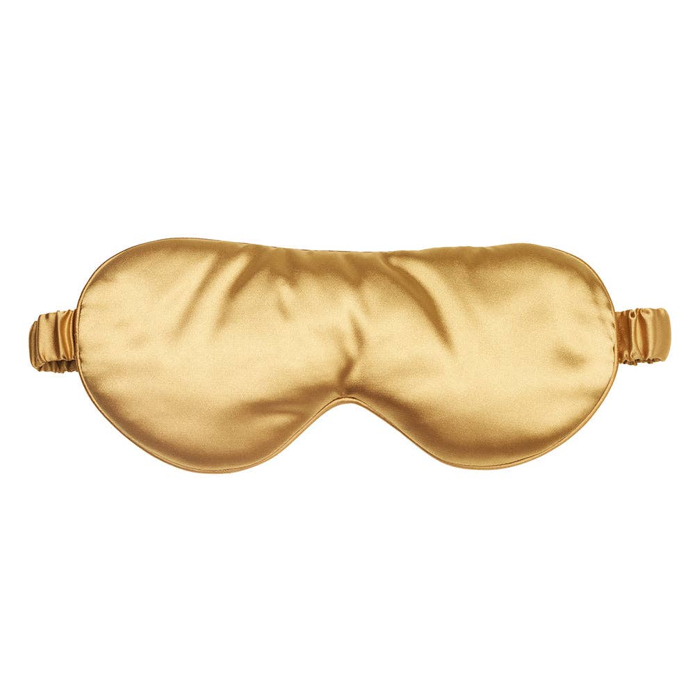 DREAM EYE MASK - GOLD - 100% VEGAN - perfect for the daydreamer - little beauty sleep - protect the delicate skin around your eyes while reducing fine lines, wrinkles and skin impurities - Joy - Journey of you