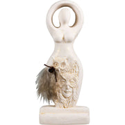 GYPSUM CEMENT FIGURINE - OWL GODDESS 5.5" (EACH) - Decorations - gypsum cement - Joy - Journey of you