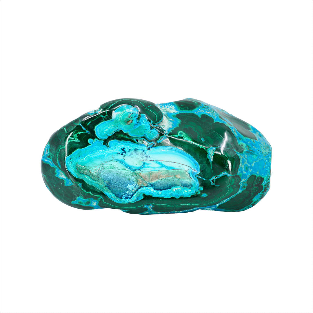 Chrysocolla and Malachite Polished (2)