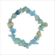 Aqua Marine Chip Bracelet