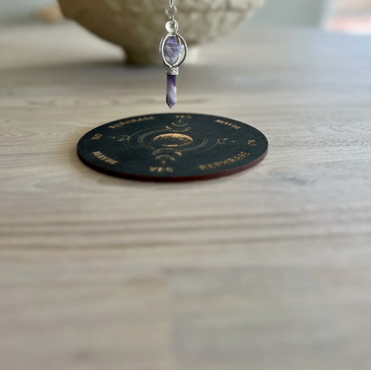 PENDULUM - AMETHYST MERKABAH - AMETHYST POINT - Pendulum - stone - Joy - Journey of You