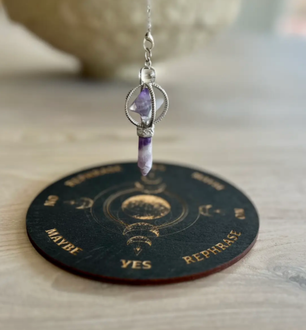 PENDULUM - AMETHYST MERKABAH - AMETHYST POINT - Pendulum - stone - Joy - Journey of You