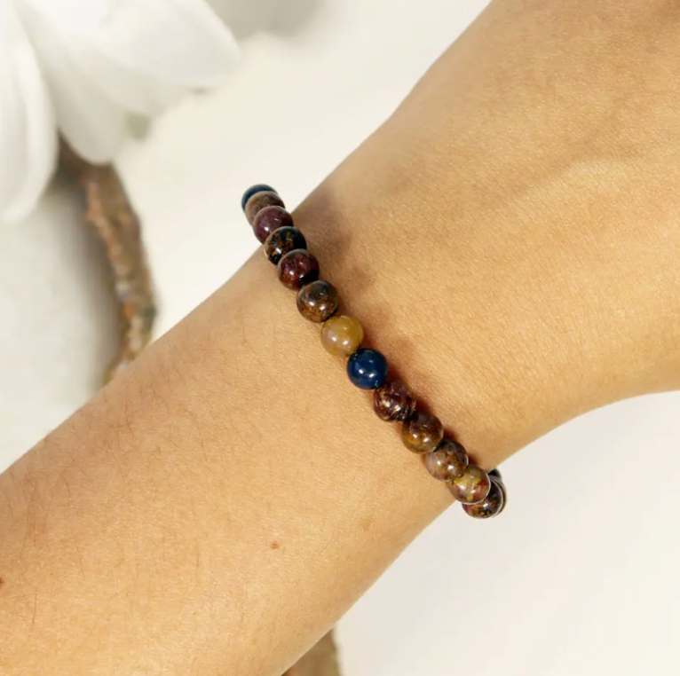 PETERSITE BRACELET | PETERSITE JEWELRY - Stone of the Storm - a powerful and protective crystal - beautiful accessory - Joy - Journey of You