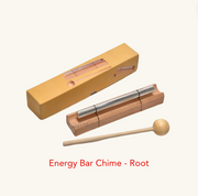 Root Chakra Energy Bar Chime – Tone C for Grounding &amp; Stability
