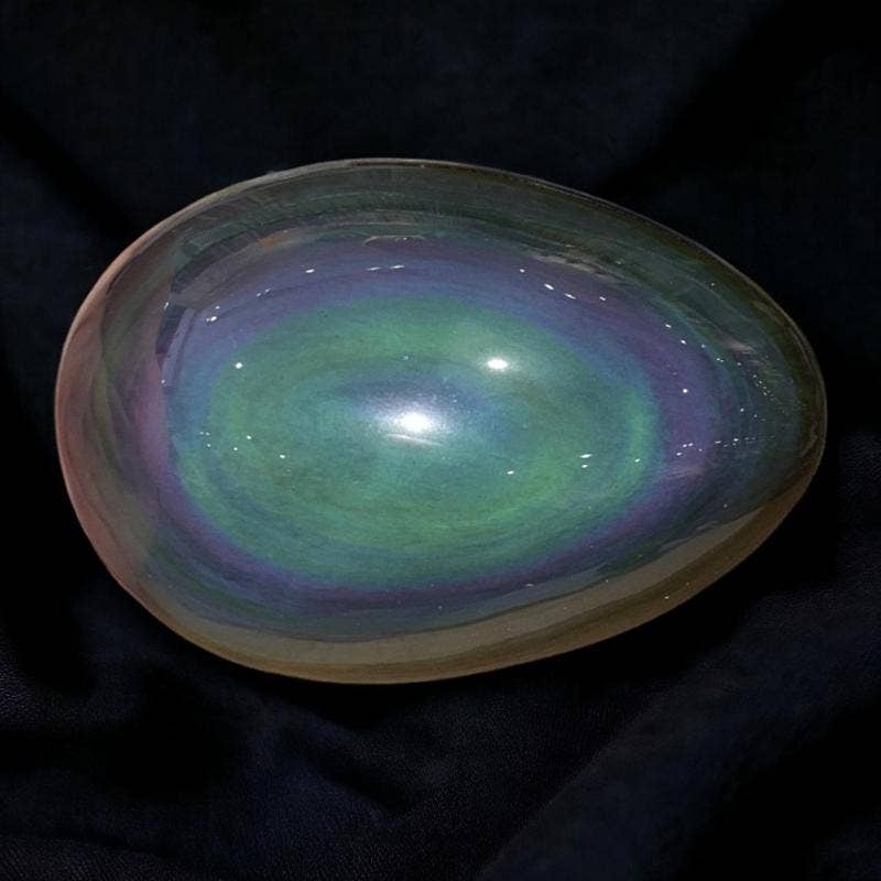 Rainbow Obsidian Stone Mexico AA+