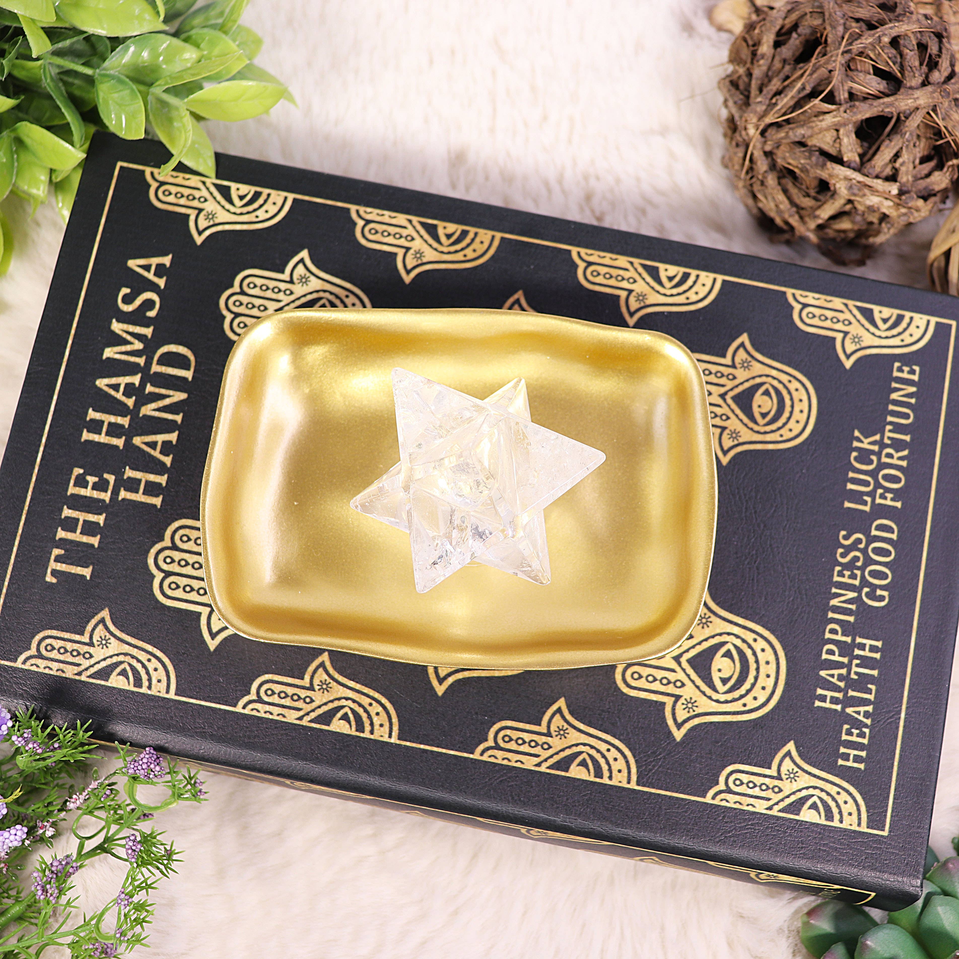 Clear Quartz Merkaba