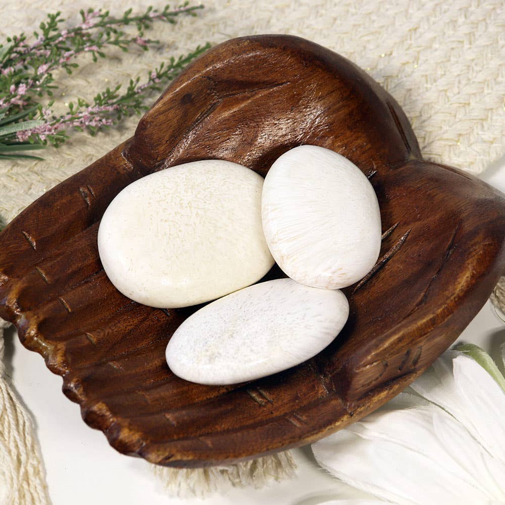 Scolecite Crystal Palm stones