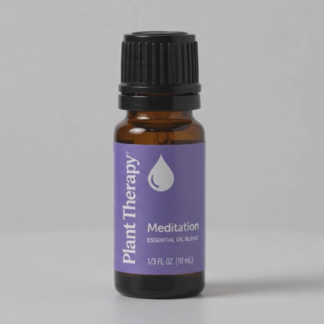 Load video: Meditation Essential Oil Blend