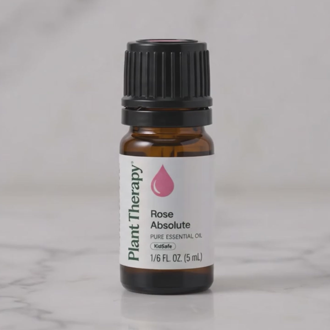 Load video: Rose Pure Absolute Essential Oil 5 mL