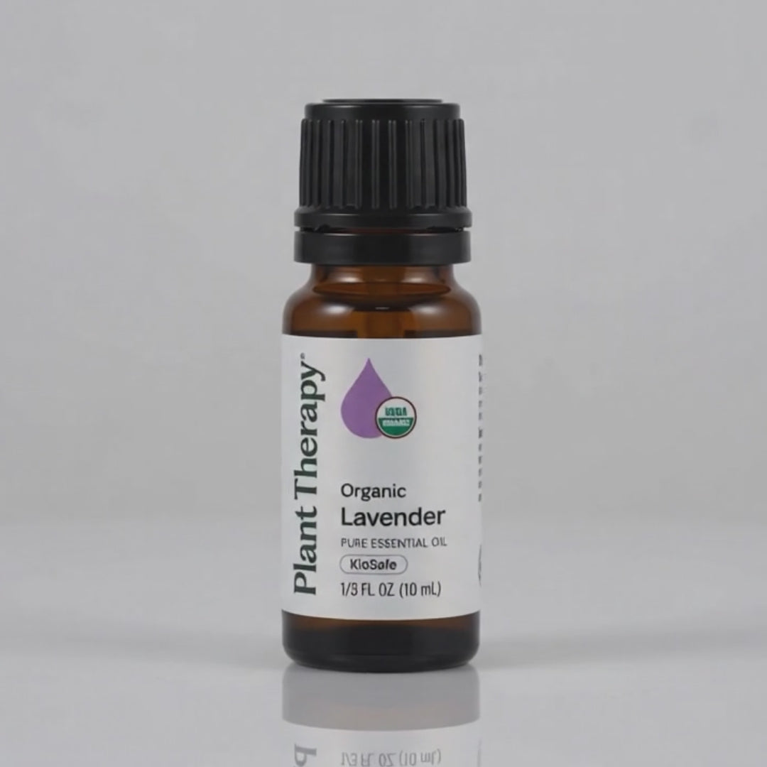 Load video: Organic Lavender Essential Oil
