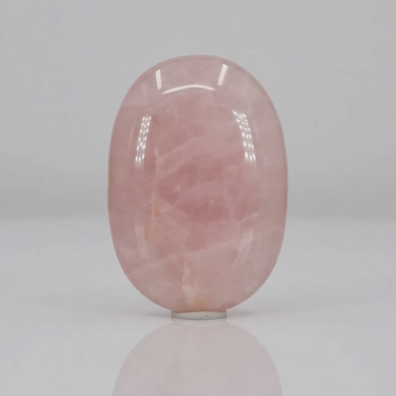 Palm Stone - Rose Quartz