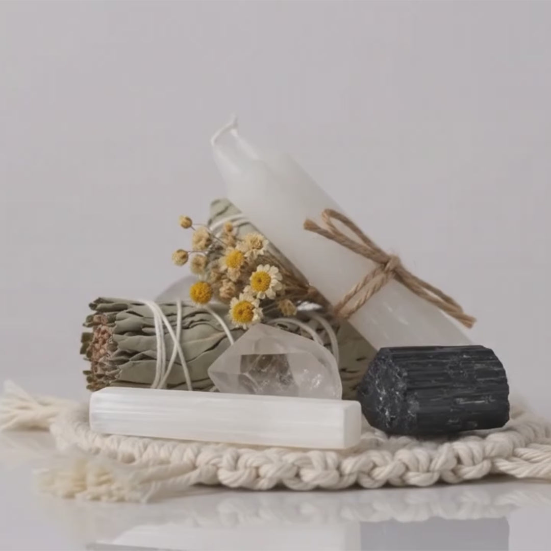 Load video: Cord Cutting Ritual Kit