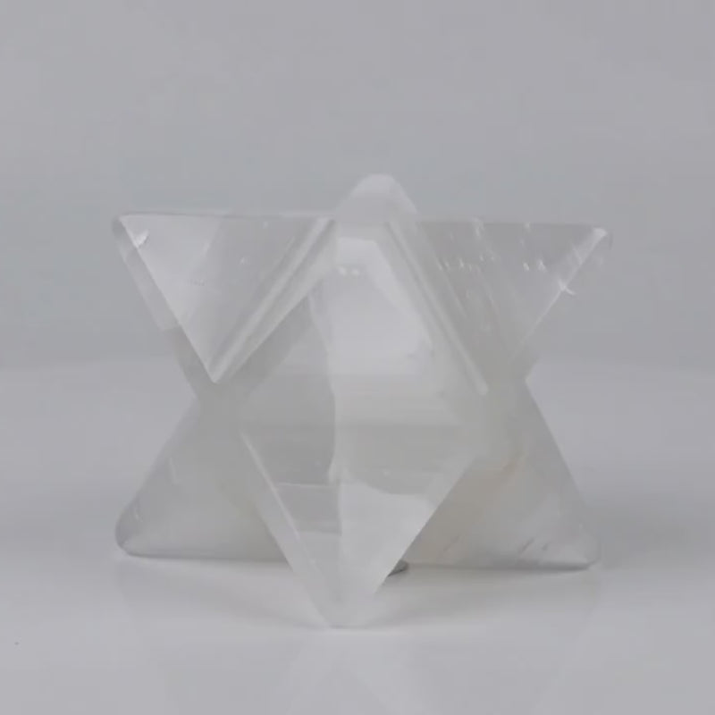 Selenite Merkaba X Large