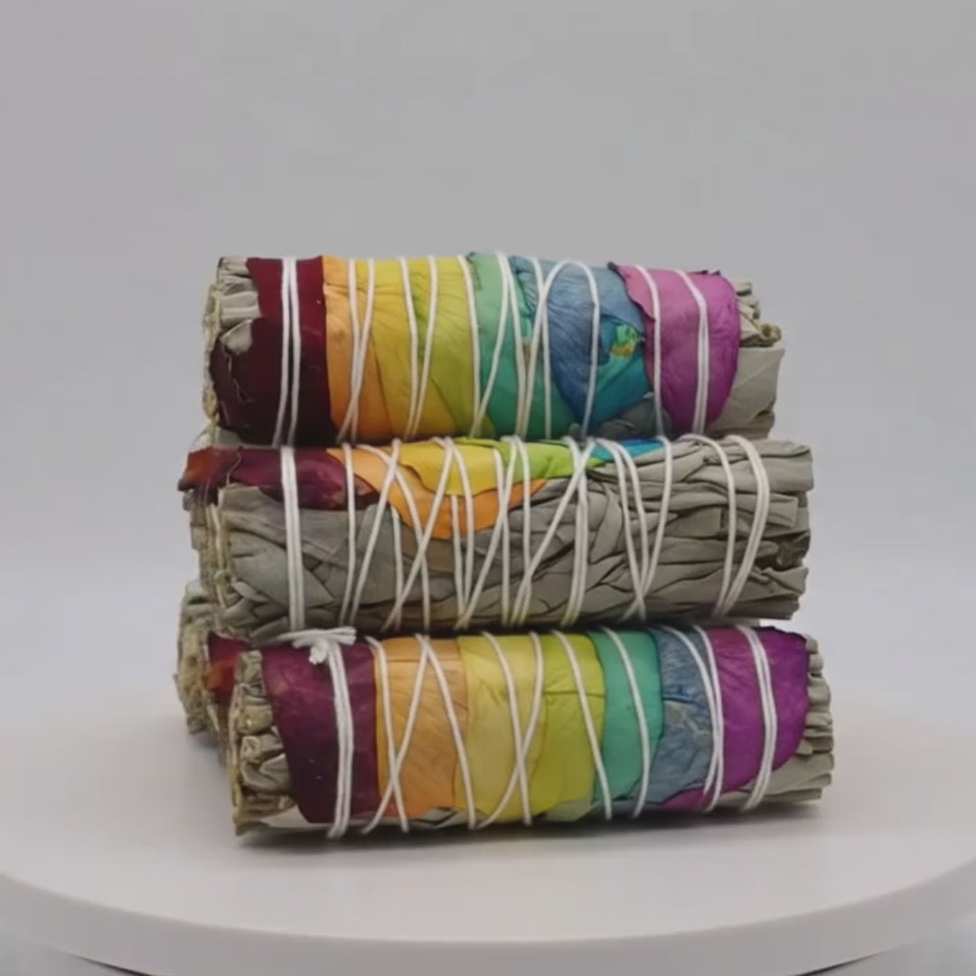 Load video: 7 Chakras with White Sage