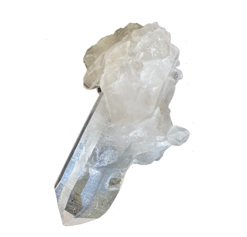 Optical Clear Crystal Quartz Point