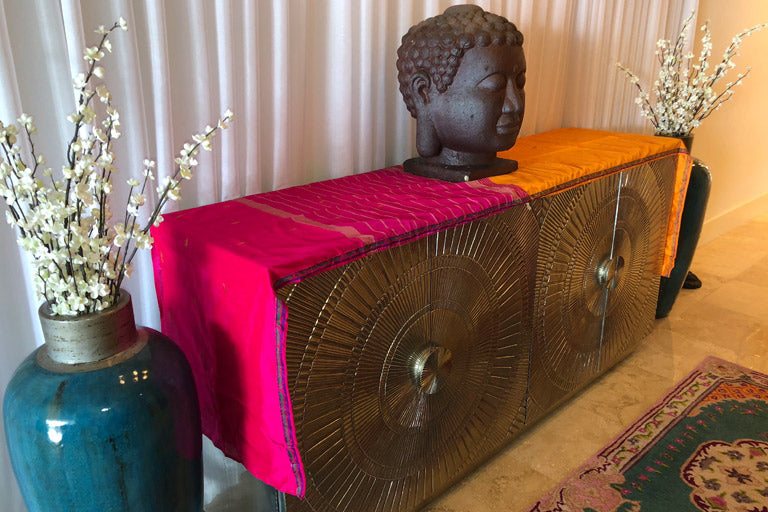 Altar Cloth (Orange & Pink)