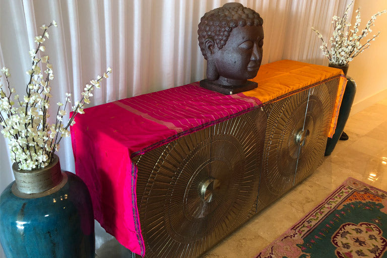 Altar Cloth (Orange & Pink)