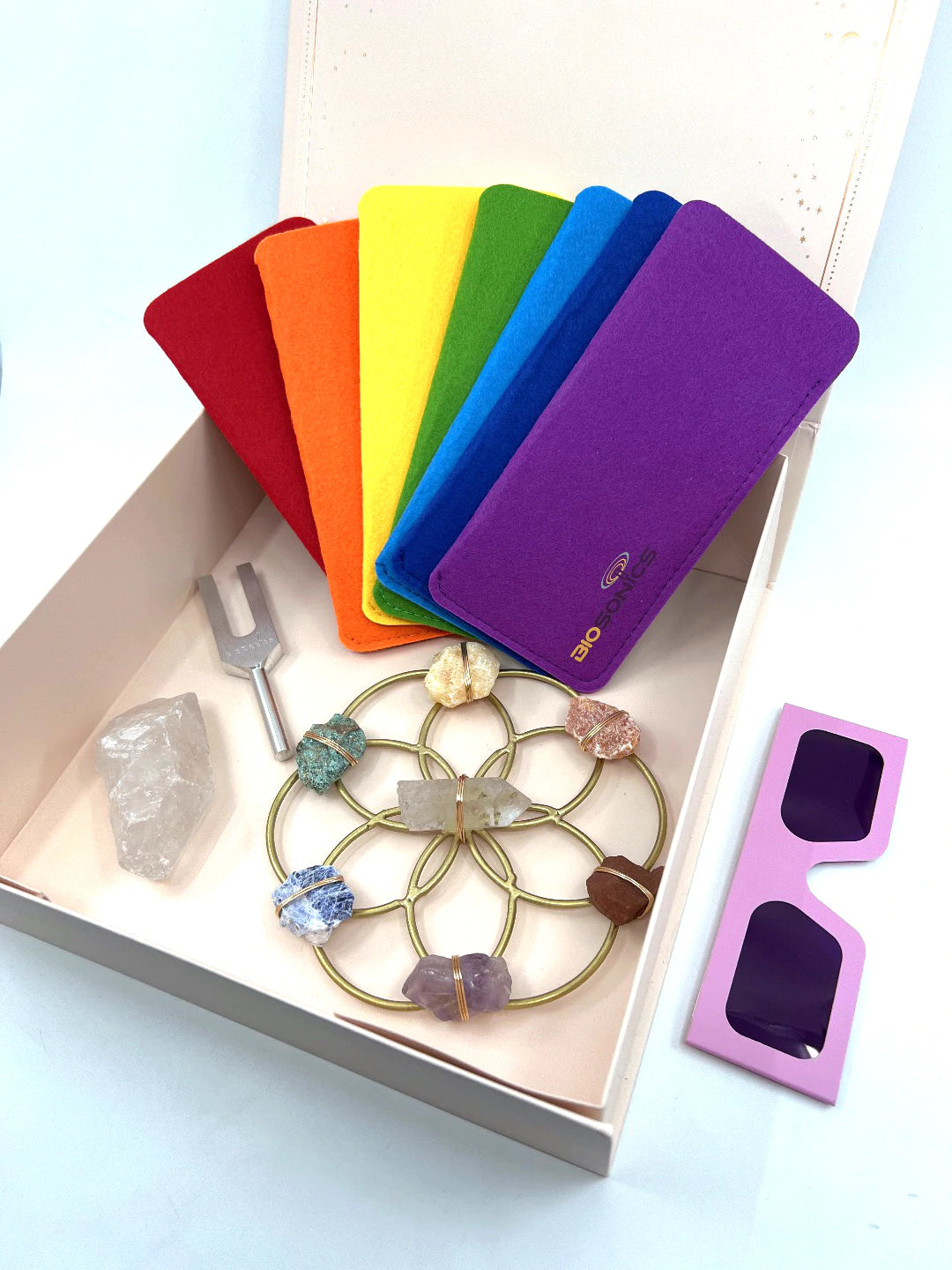 Color Visualization & Crystal Healing Set