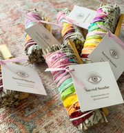 White Sage Wand + Palo Santo Smudge