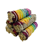 7 Chakras with White Sage