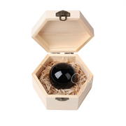Healing Crystal Gemstone Ball with Box - Obsidian