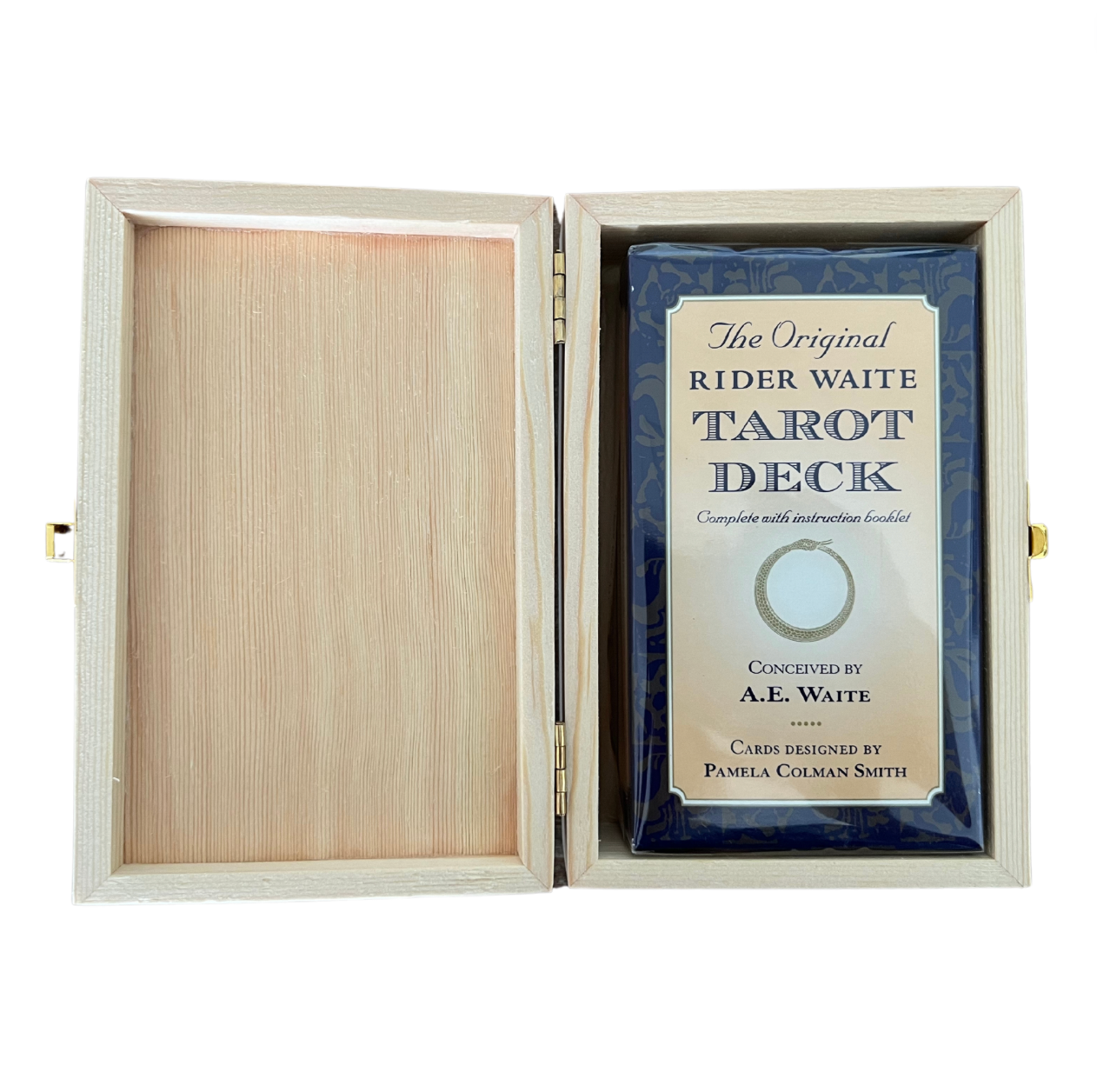 Tarot Cards Deck + Wooden "The World" Box