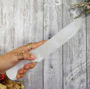 Selenite Crystal Knife | Moroccan Selenite