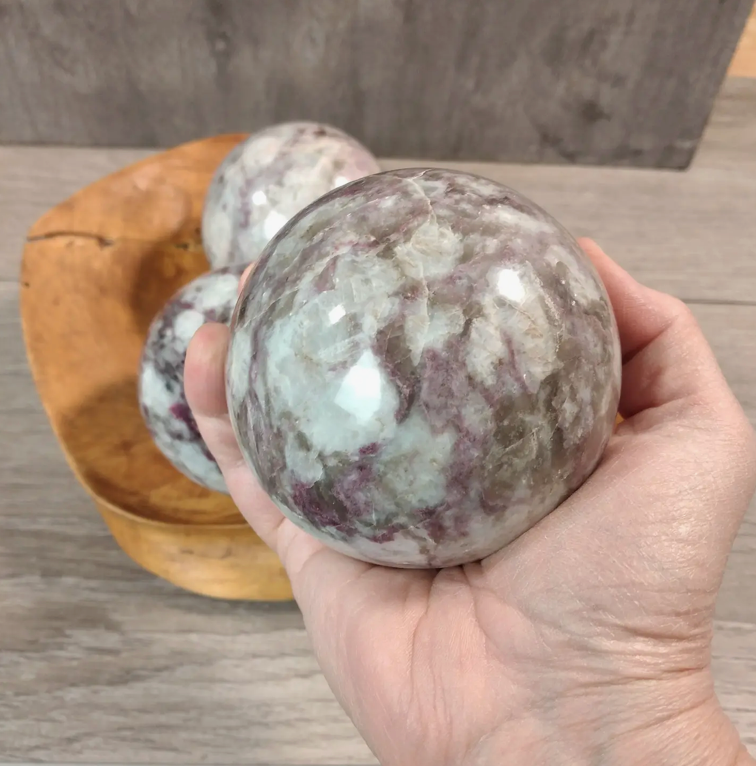 Pink Tourmaline 3" Sphere