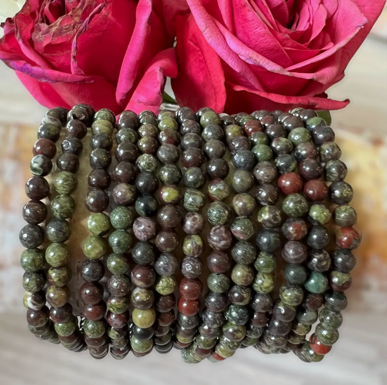 Dragon’s Blood Stretch Bracelet - 4mm