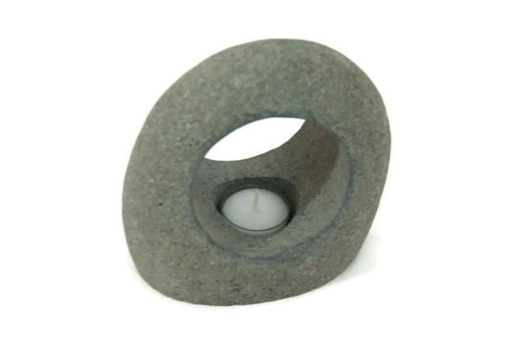 Stone Shade Candle Holder