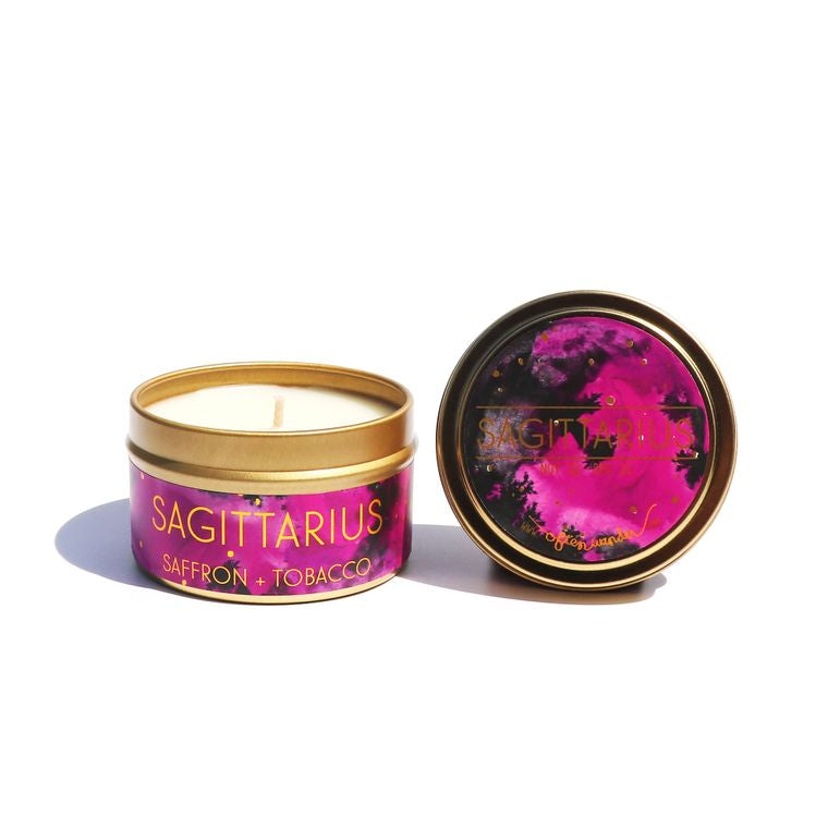 sagittarius candle - JOY - Journey Of You - Spiritual, Holistic, Empowering